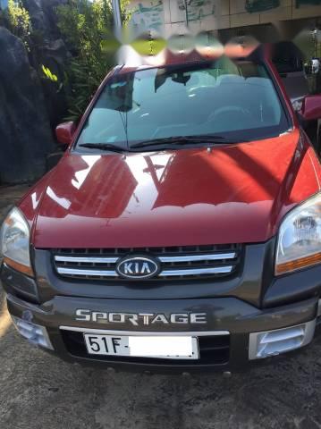 Cần bán Kia Sportage 2007, màu đỏ còn mới, giá tốt