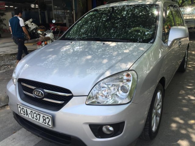 Cần bán xe Kia Carens SX đời 2010, màu bạc, giá tốt