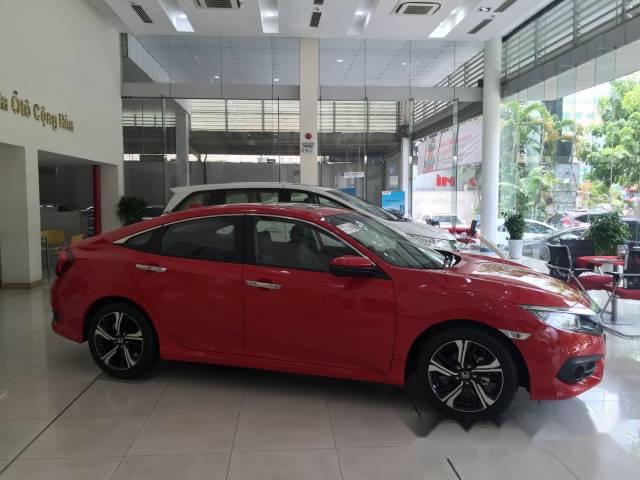 Bán xe Honda Civic Turbo đời 2017, màu đỏ, xe nhập