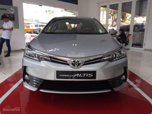 Cần bán xe Toyota Corolla altis G(CVT) đời 2017, màu bạc, giá tốt