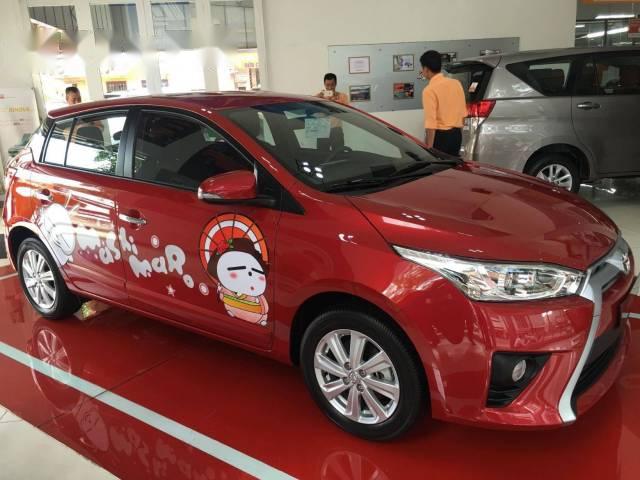 Bán Toyota Yaris G đời 2017, màu đỏ, nhập khẩu Thái