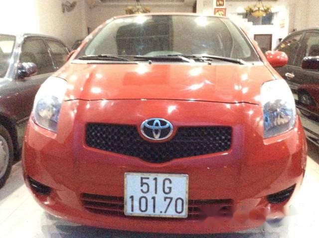 Cần bán lại xe Toyota Yaris đời 2007, màu đỏ, 290tr