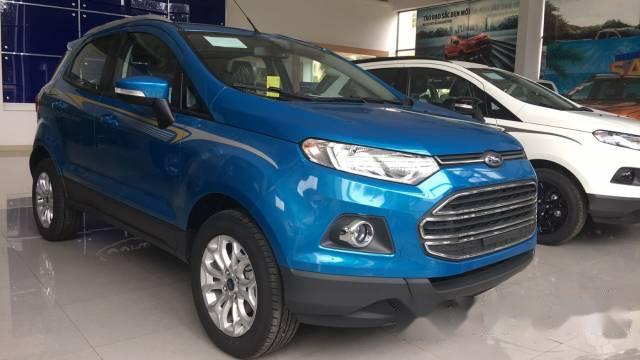 Bán Ford EcoSport đời 2017, màu xanh lam, giá chỉ 585 triệu