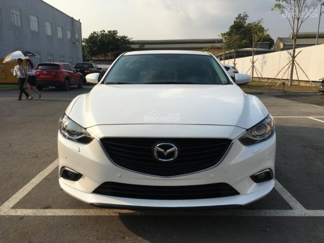 Mazda Biên Hòa bán Mazda 6 2.0L Rremiun, sản xuất 2017, màu trắng