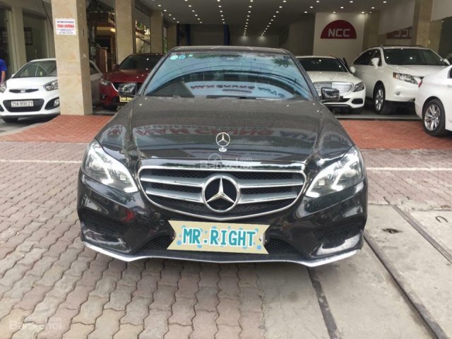 Bán Mercedes E250 AMG 2015 đen/kem