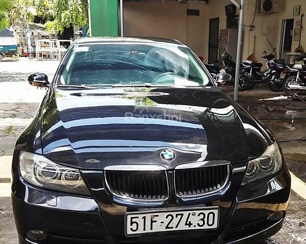 Bán BMW 3 Series 320i sản xuất năm 2007, màu đen, xe nhập