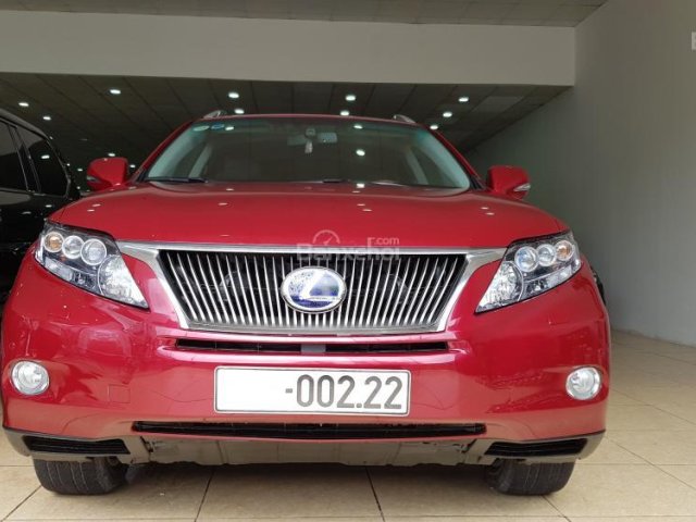 Bán Lexus RX 450h 2009, màu đỏ, nhập khẩu, đăng ký lần đầu 2010