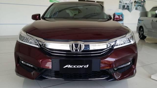 Bán Honda Accord đời 2017, màu đỏ, nhập khẩu Thái