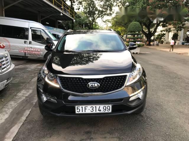 Bán Kia Sportage đời 2015, màu đen, nhập khẩu