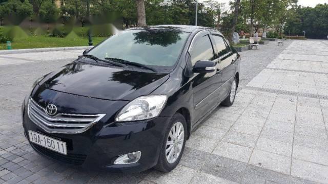 Bán Toyota Vios đời 2009, màu đen, giá tốt