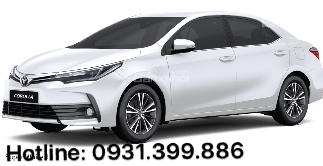 Bán Corolla Altis 1.8 CVT New đời 2018 đủ màu, giá rẻ bất ngờ, hỗ trợ trả góp 90%, lh: 0931.399.886