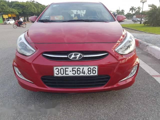 Cần bán xe Hyundai Accent blue AT năm 2015, màu đỏ giá cạnh tranh