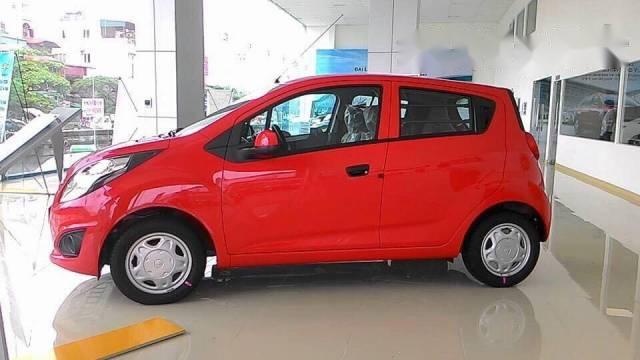 Bán Chevrolet Spark VAN đời 2017, màu đỏ