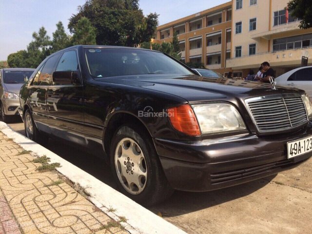 Bán xe Mercedes S320 năm 1995, phiên bản kính chống đạn, gầm chống bom, nhập khẩu nguyên chiếc