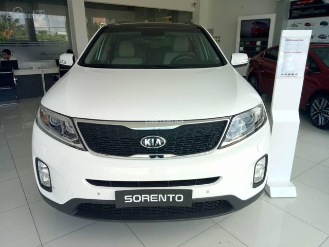 Bán Kia Sorento năm 2017, màu trắng giá cạnh tranh - 0938 900 149