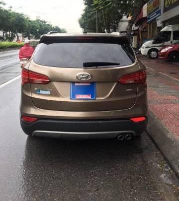 Bán Hyundai Santa Fe đời 2015, màu nâu