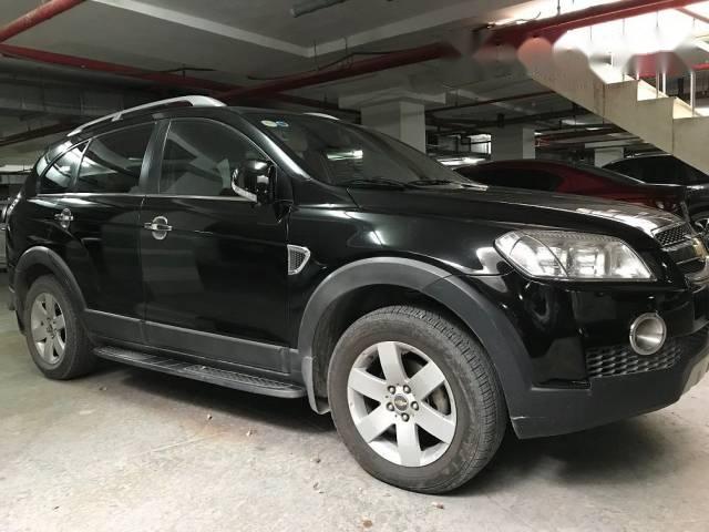 Cần bán gấp Chevrolet Captiva đời 2007, màu đen