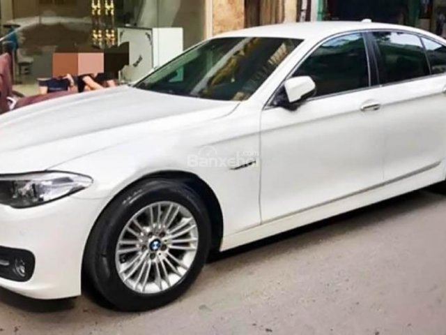 Cần bán gấp BMW 5 Series 520i đời 2014, màu trắng, xe nhập