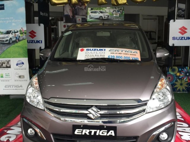 Giảm giá 90 triệu -xe Suzuki Ertiga 7 chỗ -hỗ trợ lái, thuê chạy Uber -Thu nhập 30 triệu/tháng