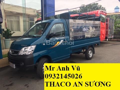 Bán xe tải Thaco Towner 990 tải 990 Kg, giá rẻ, lưu thông vào các hẻm nhỏ, hỗ trợ cho vay, xe giao ngay