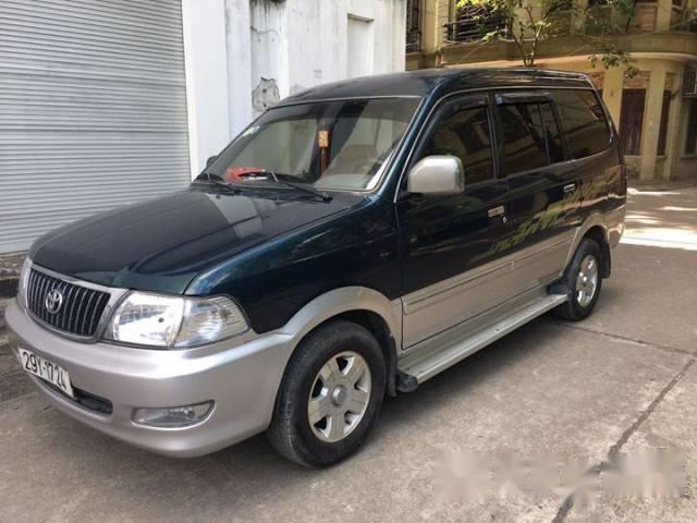 Bán xe Toyota Zace đời 2005, màu xanh dưa