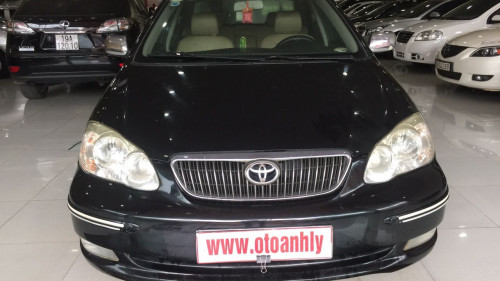 Bán xe Toyota Corolla altis MT năm 2007, màu đen