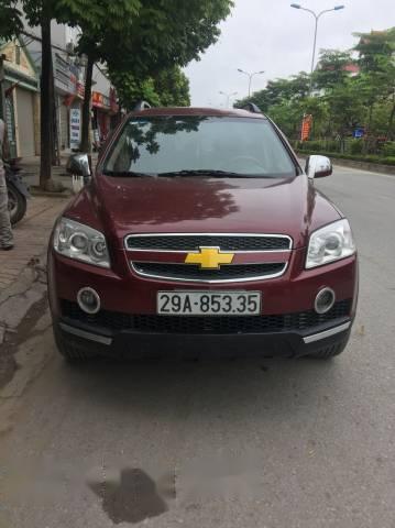 Bán Chevrolet Captiva đời 2007, màu đỏ