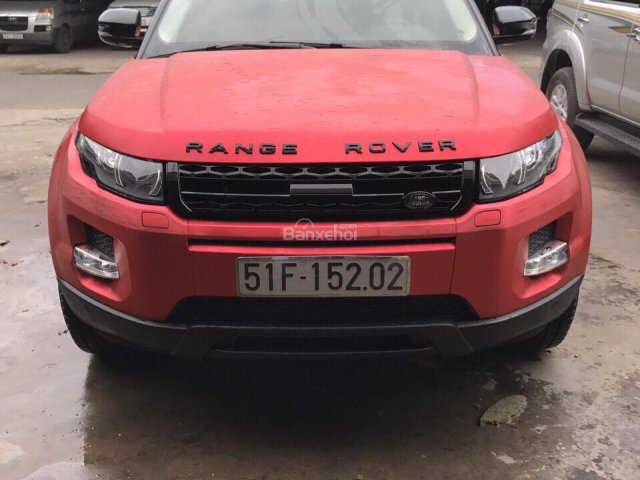 Bán LandRover Evoque đời 2013, màu đỏ, xe nhập