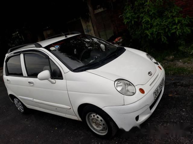 Bán xe Daewoo Matiz sản xuất 2008, màu trắng, giá chỉ 115 triệu