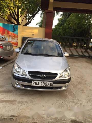 Bán ô tô Hyundai Getz đời 2010, màu bạc chính chủ, 245tr