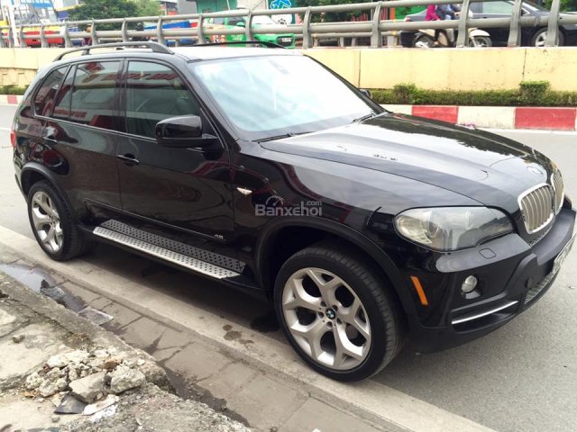 Bán ô tô BMW X5 4.8i đời 2008, màu đen, full option, 1 chủ