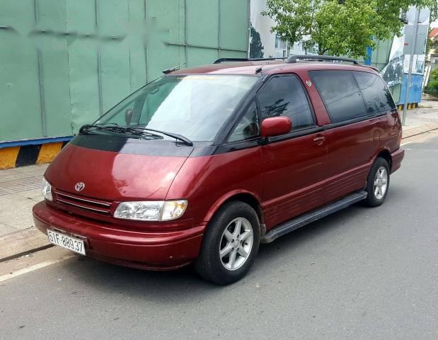 Cần bán gấp Toyota Previa đời 1990, màu đỏ, nhập khẩu nguyên chiếc chính chủ