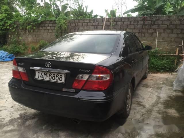 Cần bán lại xe Toyota Camry đời 2003, màu đen giá cạnh tranh