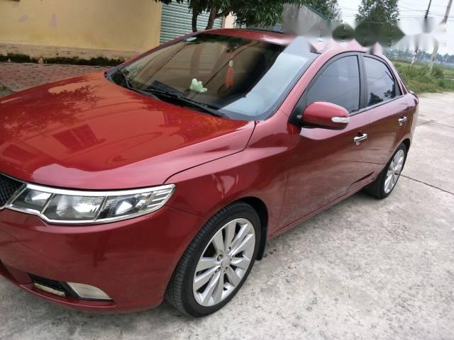 Cần bán xe Kia Forte AT đời 2009, màu đỏ, nhập khẩu nguyên chiếc  