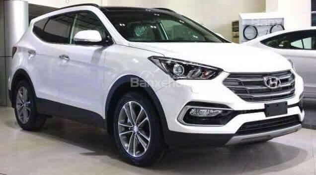 Bán Hyundai Santafe 2018 rẻ nhất, xe đủ màu, trả góp chỉ 300tr có xe - LH: 0947371548