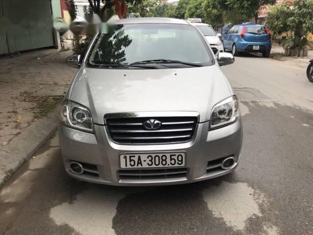 Bán xe Daewoo Gentra MT đời 2009, màu bạc, giá chỉ 164 triệu