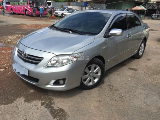 Bán xe Corolla Altis sx 2009 số tự động, màu bạc