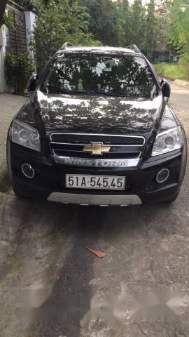 Bán Chevrolet Captiva LTZ đời 2007, màu đen 