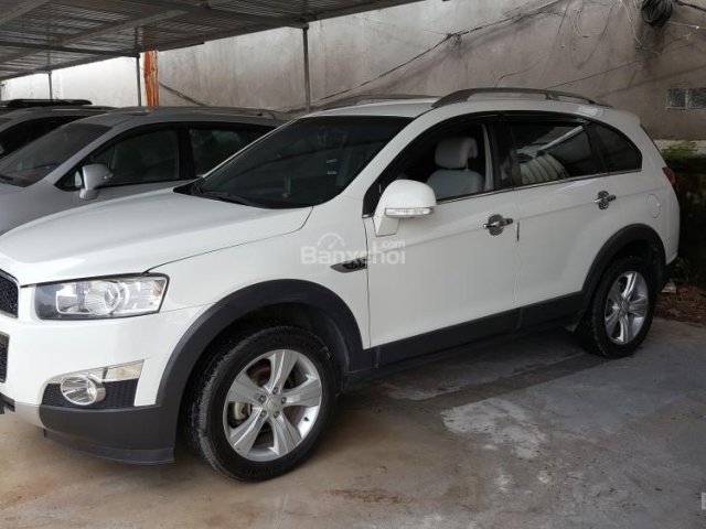 Cần bán ô tô Chevrolet Captiva LTZ 2013, màu trắng, giá 530tr