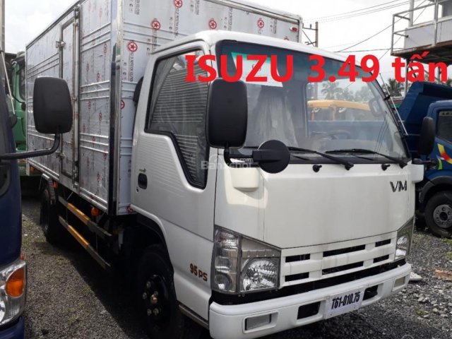 Bán xe tải Isuzu 3 tấn 5, thùng 4m3, trả góp lãi suất ưu đãi tại TPHCM