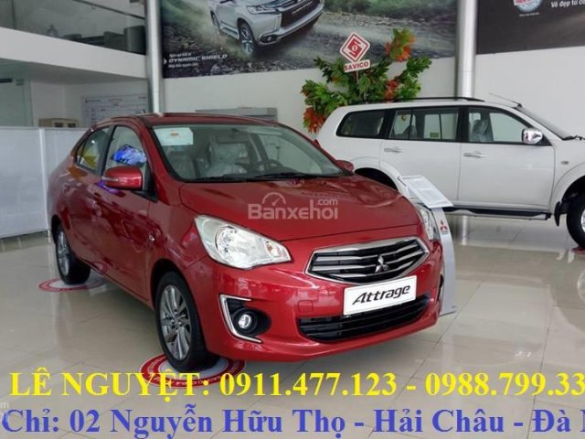 "Cực sốc" Mitsubishi Attrage xe nhập, trả góp 90% xe, giảm sốc tháng 12 - LH Lê Nguyệt: 0911.477.123 - 0988.799.330