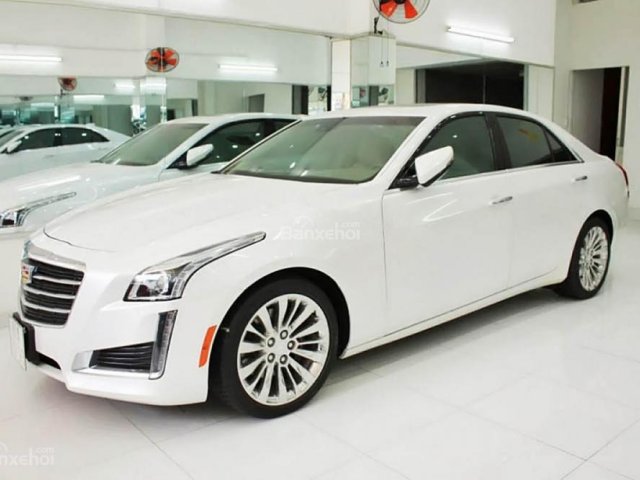 Cần bán lại xe Cadillac CTS 2.0T 2016, màu trắng, nhập khẩu