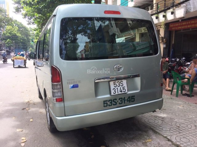 Cần bán xe Toyota Hiace 2008, màu xanh