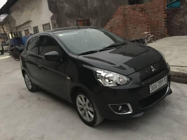 Bán Mitsubishi Mirage đời 2014, màu đen  