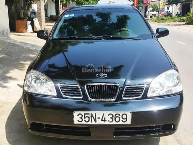 Bán xe Daewoo Lacetti EX năm 2005, màu đen  