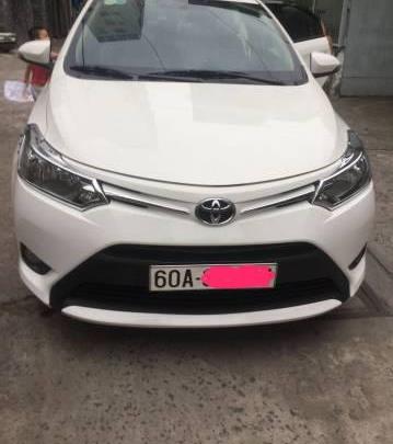 Bán Toyota Vios đời 2016, màu trắng như mới 