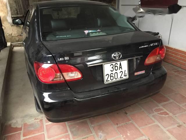 Cần bán lại xe Toyota Corolla altis đời 2007, màu đen xe gia đình, 370tr