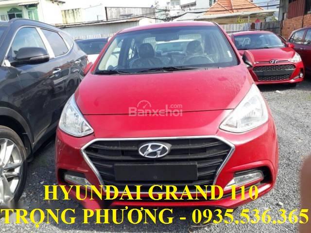 Hyundai Grand i10 đuôi dài Đà Nẵng, LH: Trọng Phương - 0935.536.365, hỗ trợ đăng ký Grab