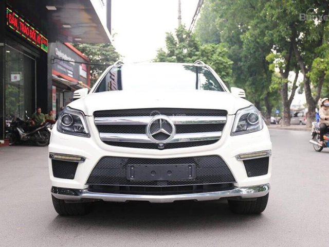 Bán Mercedes GL500 năm 2014, màu trắng nội thất nâu, nhập khẩu nguyên chiếc