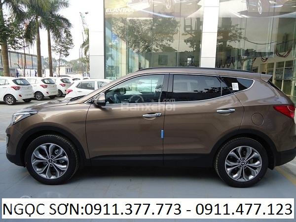 "Cực sốc" khuyến mãi mừng xuân 2018, Hyundai Santa Fe, trả góp 90% xe, LH Ngọc Sơn: 0911.377.773